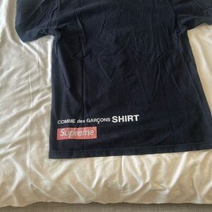 Supreme x COMME des GARÇONS Black T-Shirt